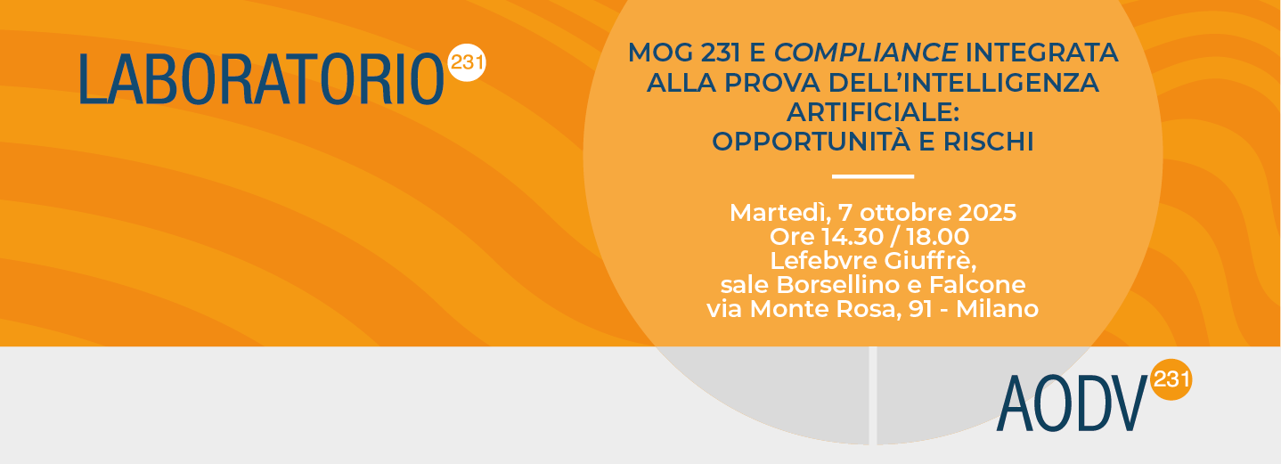 MOG 231 e compliance integrata alla prova dell'Intelligenza Artificiale: opportunità e rischi